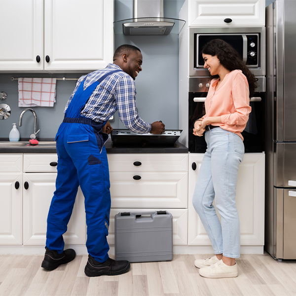 can you provide an estimate for cooktop repair before beginning any work in Brunsville